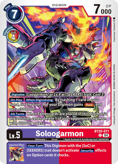 Soloogarmon [BT20-071] [Release Special Booster Ver.2.5]