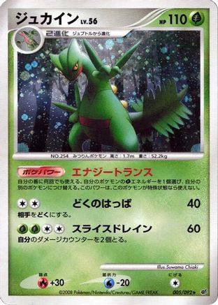 Sceptile 005/092 [Intense Fight in the Destroyed Sky] 1st Edition Holofoil (Japanese)