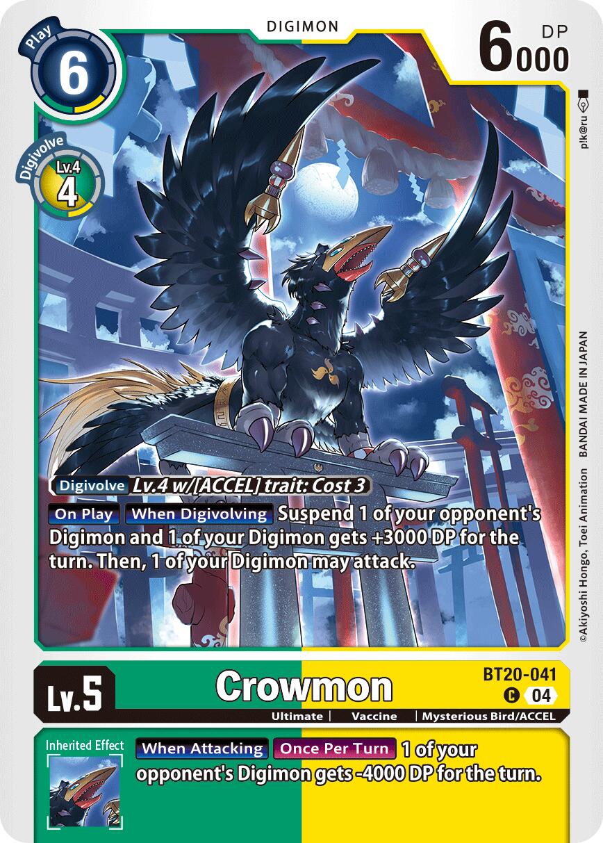 Crowmon [BT20-041] [Release Special Booster Ver.2.5]