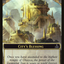 City's Blessing // Elemental Double-Sided Token [Friday Night Magic 2018]