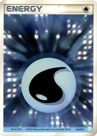 Basic Water Energy 014/015 [Gift Box Mew  Lucario Crawdaunt Quarter Deck] (Japanese)