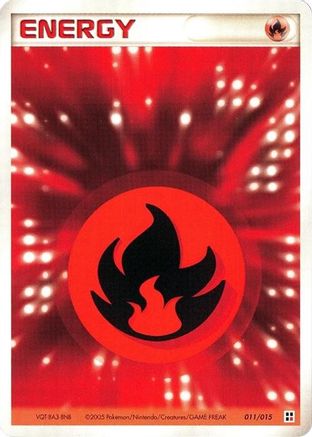 Basic Psychic Energy 011/015 [Fire Quick Construction Pack] 1st Edition (Japanese)