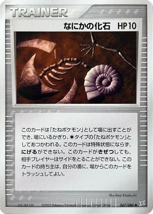 Mysterious Fossil 067/080 [Magma VS Aqua Two Ambitions] Unlimited (Japanese)
