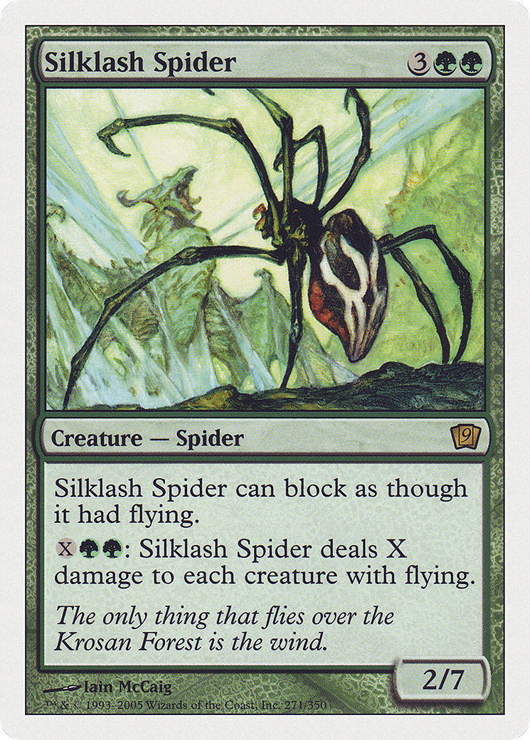 Silklash Spider (9ED-) - 9th Edition