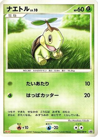 Turtwig 005/DP-P [DPP Promotional cards] (Japanese)