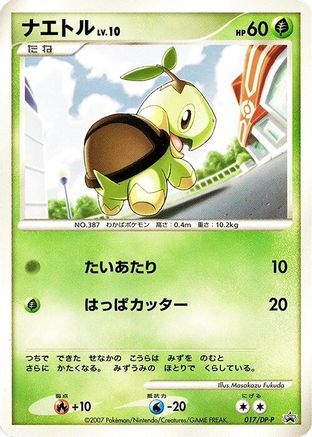 Turtwig 017/DP-P [DPP Promotional cards] (Japanese)
