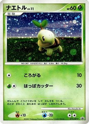 Turtwig 072/DP-P [DPP Promotional cards] Holofoil (Japanese)