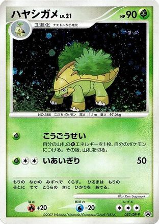 Grotle 052/DP-P [DPP Promotional cards] Holofoil (Japanese)