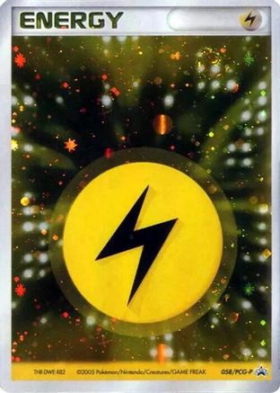 Basic Lightning Energy 058/PCG-P [PCGP Promotional cards] Holofoil (Japanese)