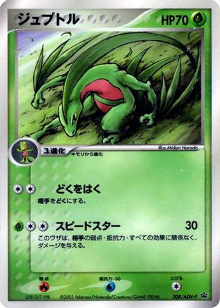 Grovyle 008/ADV-P [ADVP Promotional cards] (Japanese)