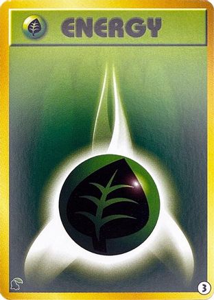 Basic Grass Energy 003 [Intro Pack Neo Chikorita] (Japanese)