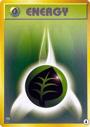 Basic Grass Energy 004 [Intro Pack Neo Chikorita] (Japanese)