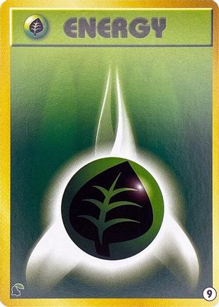 Basic Grass Energy 009 [Intro Pack Neo Chikorita] (Japanese)
