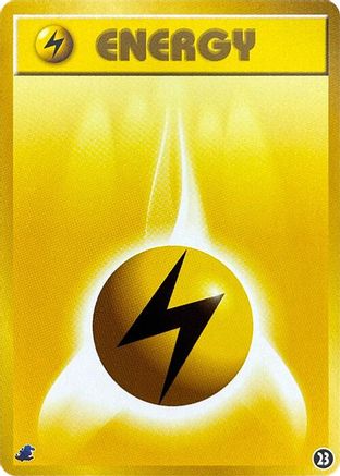 Basic Lightning Energy 023 [Intro Pack Neo Totodile] (Japanese)