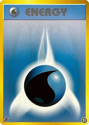 Basic Water Energy 011 [Intro Pack Neo Totodile] (Japanese)