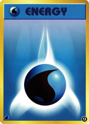 Basic Water Energy 013 [Intro Pack Neo Totodile] (Japanese)