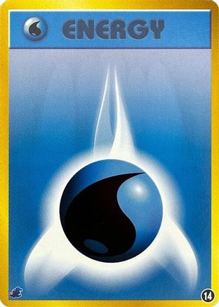 Basic Water Energy 014 [Intro Pack Neo Totodile] (Japanese)