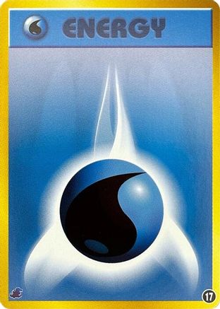 Basic Water Energy 017 [Intro Pack Neo Totodile] (Japanese)