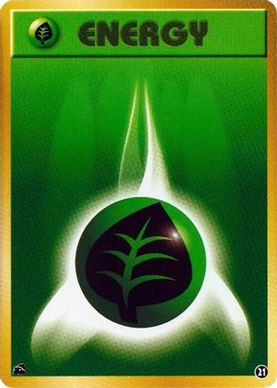 Basic Grass Energy 021 [Intro Pack Bulbasaur] (Japanese)