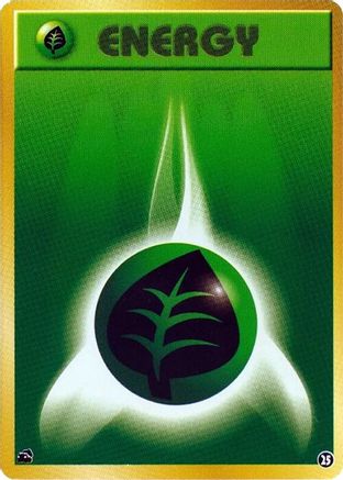 Basic Grass Energy 025 [Intro Pack Bulbasaur] (Japanese)