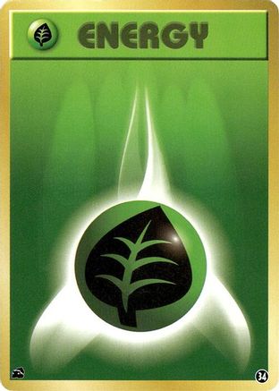 Basic Grass Energy 034 [Intro Pack Bulbasaur] (Japanese)