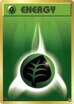 Basic Grass Energy 036 [Intro Pack Bulbasaur] (Japanese)