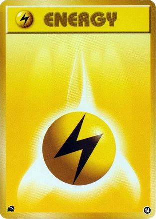 Basic Lightning Energy 014 [Intro Pack Bulbasaur] (Japanese)