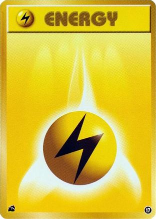 Basic Lightning Energy 017 [Intro Pack Bulbasaur] (Japanese)