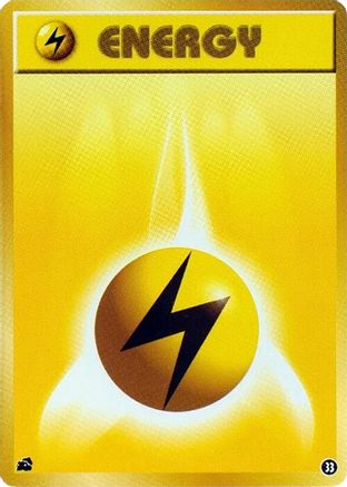 Basic Lightning Energy 033 [Intro Pack Bulbasaur] (Japanese)