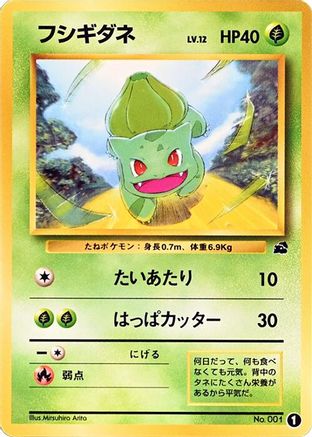 Bulbasaur 001 [Intro Pack Bulbasaur] (Japanese)