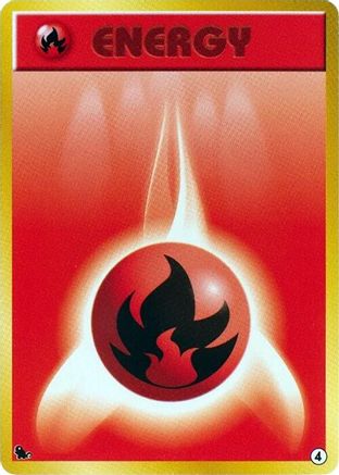 Basic Fire Energy 004 [Intro Pack Squirtle] (Japanese)