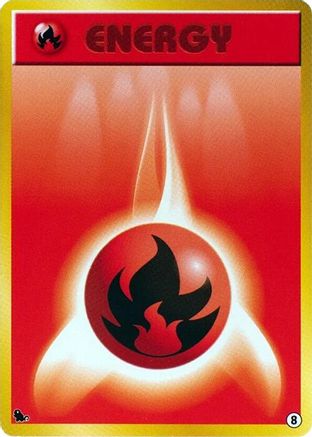 Basic Fire Energy 008 [Intro Pack Squirtle] (Japanese)