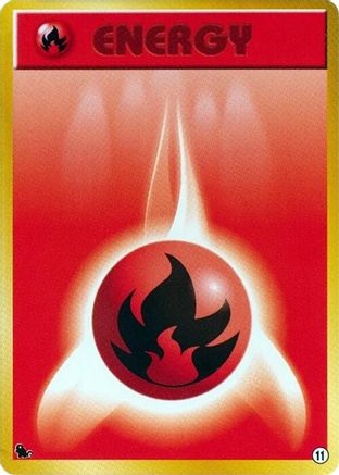 Basic Fire Energy 011 [Intro Pack Squirtle] (Japanese)