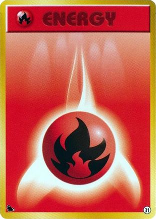 Basic Fire Energy 031 [Intro Pack Squirtle] (Japanese)