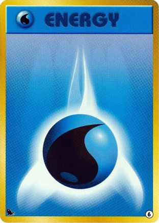 Basic Water Energy 006 [Intro Pack Squirtle] (Japanese)