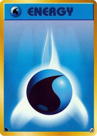 Basic Water Energy 020 [Intro Pack Squirtle] (Japanese)