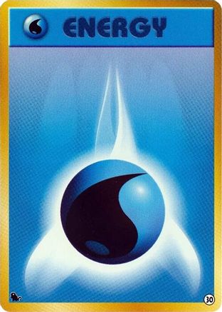Basic Water Energy 030 [Intro Pack Squirtle] (Japanese)