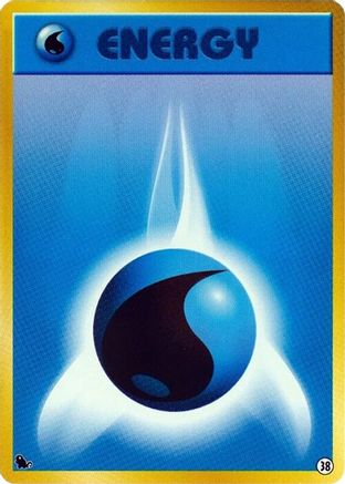 Basic Water Energy 038 [Intro Pack Squirtle] (Japanese)