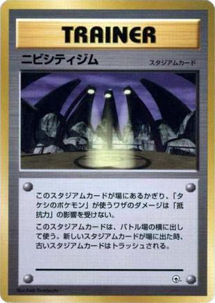 Pewter City Gym [City Gym Decks] (Japanese)