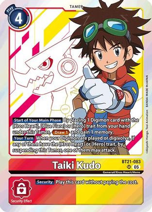 Taiki Kudo (BT21-083) [World Convergence] Foil