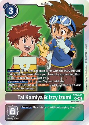 Tai Kamiya & Izzy Izumi [ST20-13] [Starter Deck: Protector of Light]
