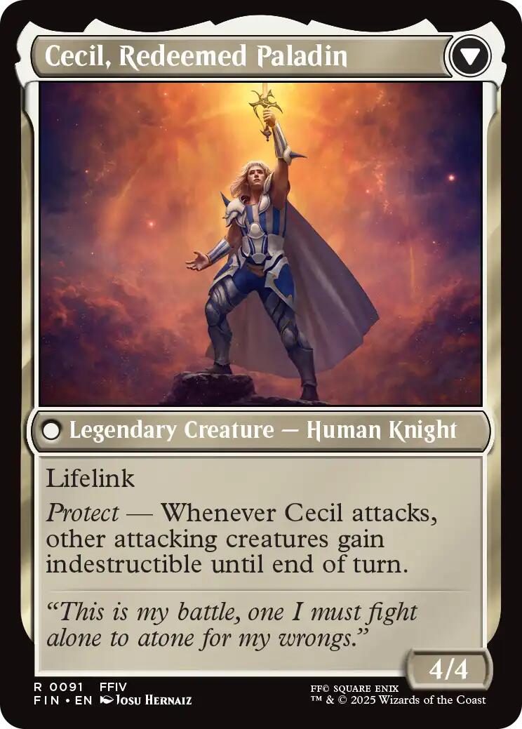 Cecil, Dark Knight (FIN-091) - FINAL FANTASY