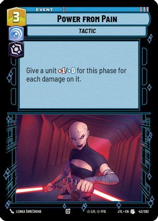 Power from Pain (042/262) (042/257) [Jump to Lightspeed]
