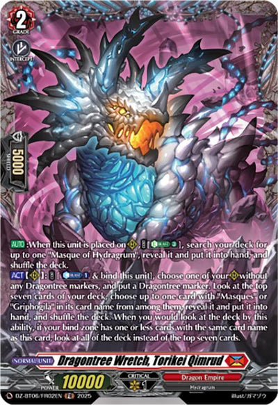 Dragontree Wretch, Torikei Qimrud (DZ-BT06/FR02EN) [DZ-BT06: Generation Dragenesis]