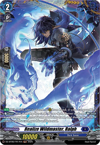 Realize Wildmaster, Ralph (DZ-BT06/FR17EN) [DZ-BT06: Generation Dragenesis]