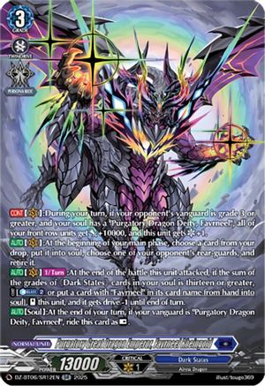 Purgatory Great Dragon Emperor, Favrneel Rheingold (SR) SR  (DZ-BT06/SR12EN)
