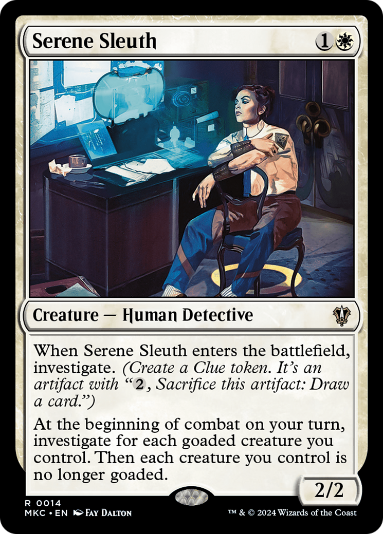 Serene Sleuth [Murders at Karlov Manor Commander]