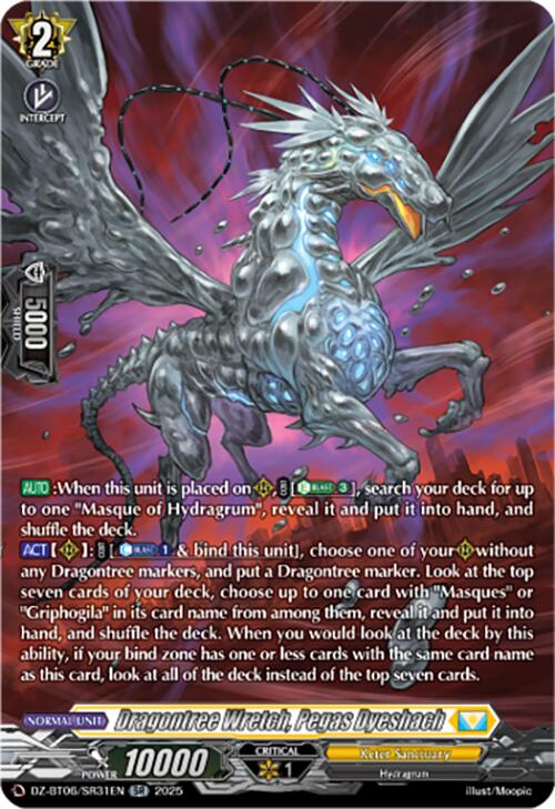 Dragontree Wretch, Pegas Dyeshach (DZ-BT06/SR31EN) [DZ-BT06: Generation Dragenesis]