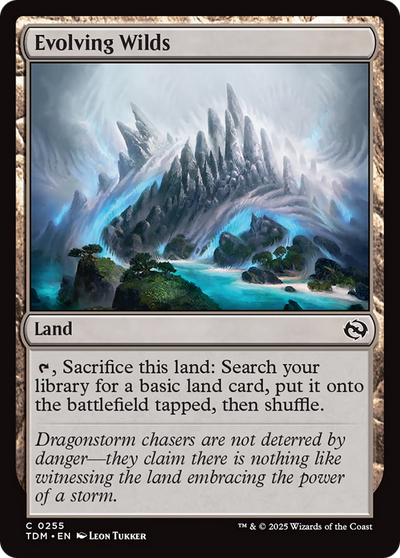 Evolving Wilds [Tarkir: Dragonstorm]