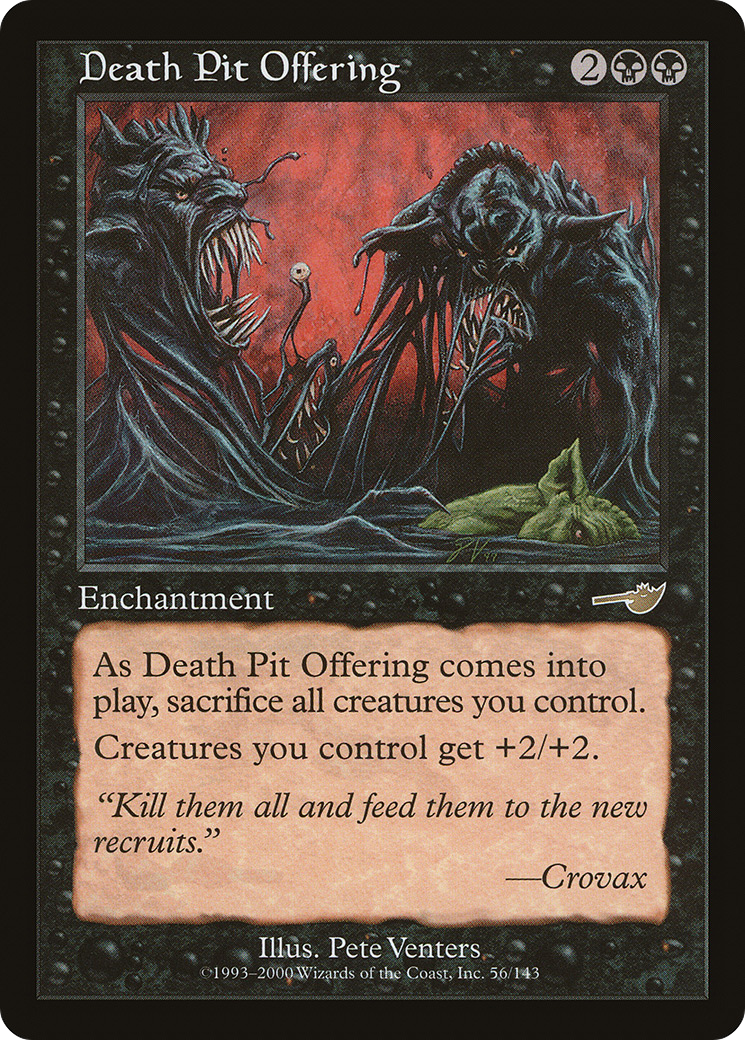 Death Pit Offering (NMS-056) - Nemesis